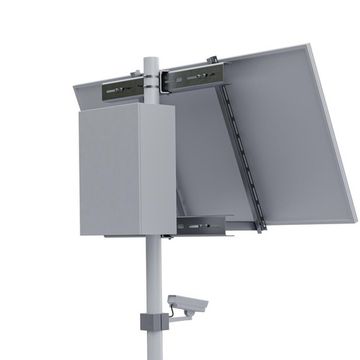 Автономная система видеонаблюдения на опоре (солнечная панель 585 Вт), фото №975636958