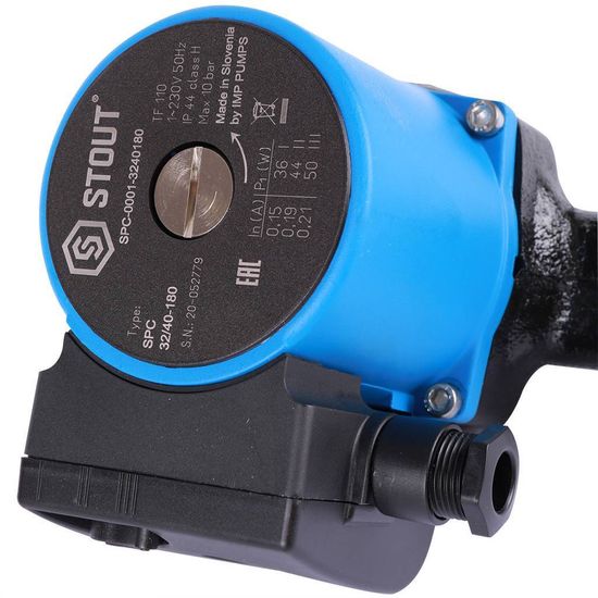 Циркуляционный насос Stout 32/40-180 с гайками (SPC-0001-3240180)
