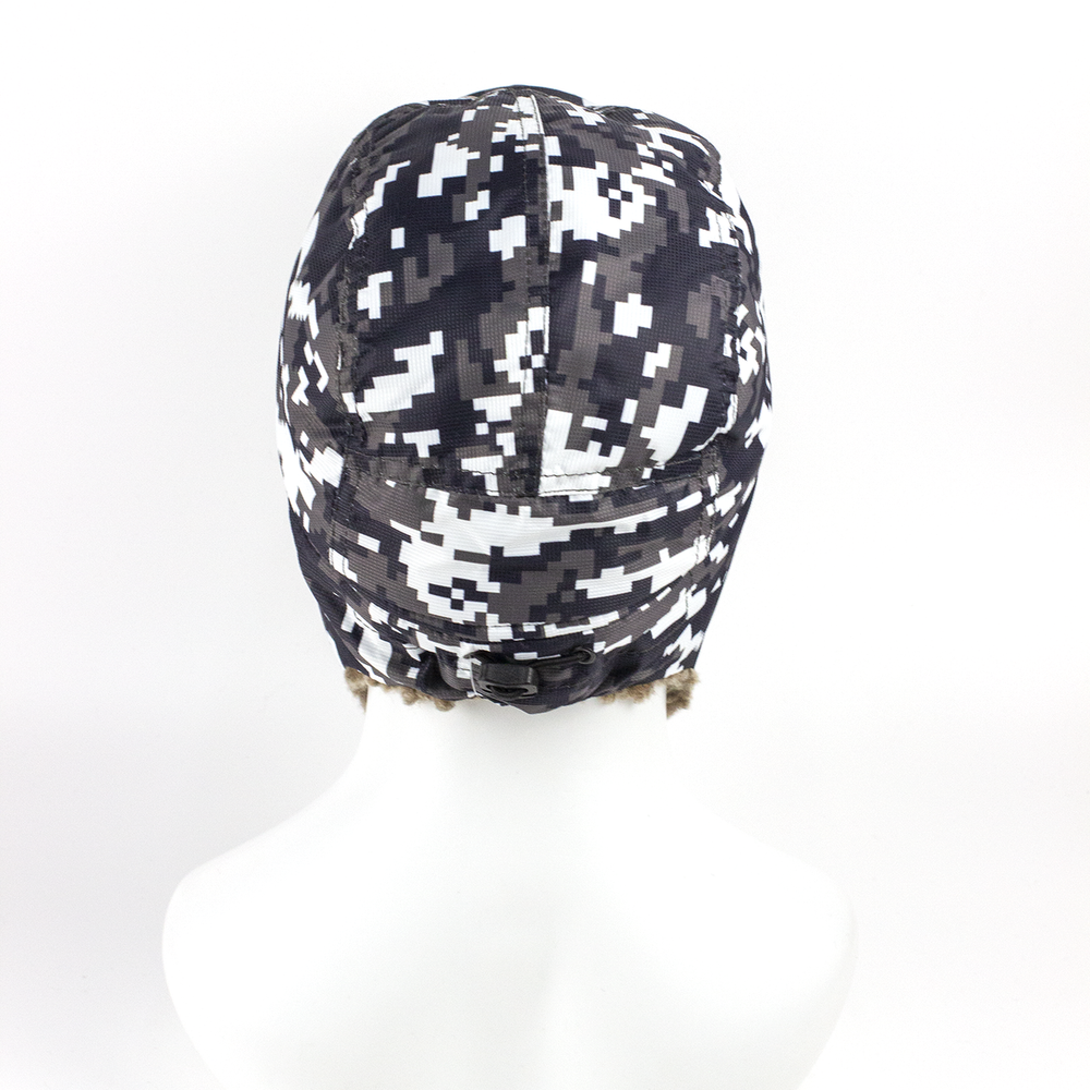 Кепка Extreal "Сити" с ушами, Барашек Коричневый, Мембрана, XL