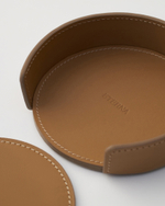 Набор круглых костеров для бокалов Sand | 6 шт