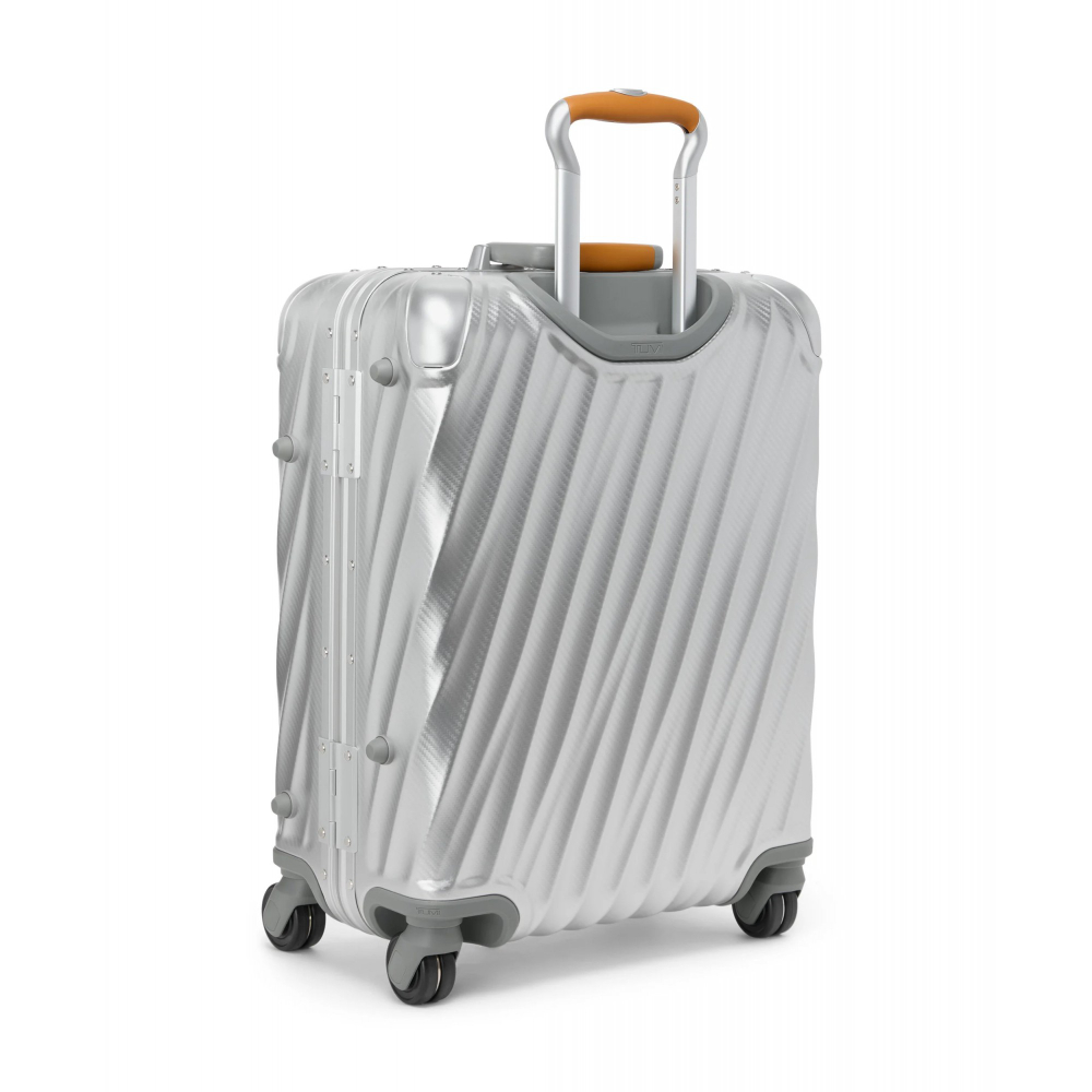 Чемодан ручная кладь Continental/ Texture Silver
