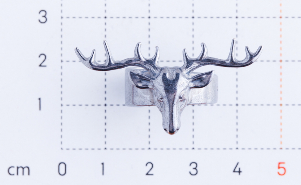 "Берлиоз"  кольцо в серебряном покрытии из коллекции "Animals" от Jenavi