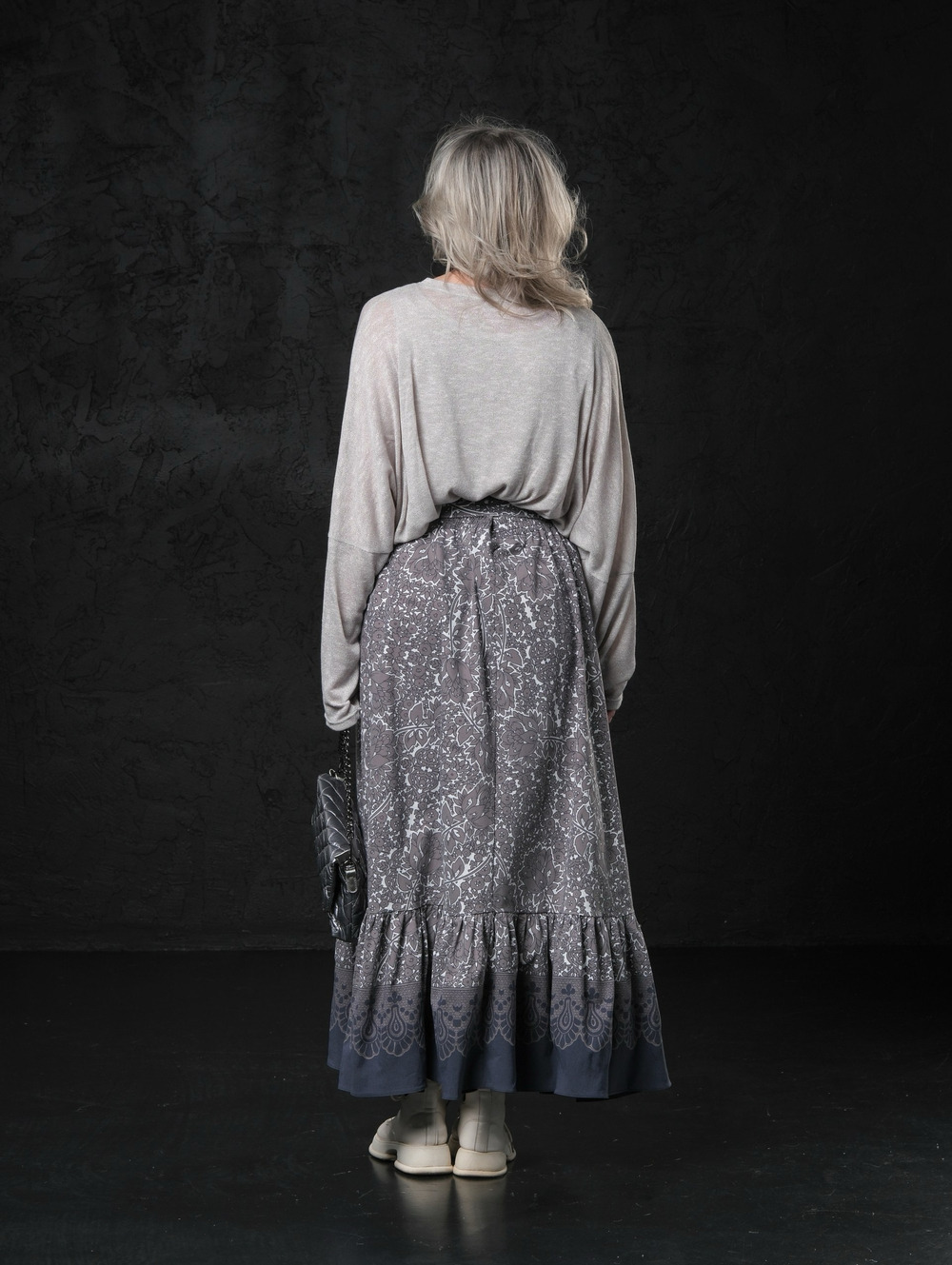 Юбка с орнаментом+ кушак