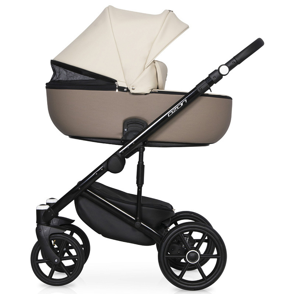 Детская коляска Riko Basic Ozon Ecco 2 в 1 25 слоновая кость-бежевый