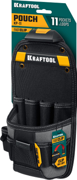 KRAFTOOL KP-11 поясная сумка с быстросъёмным креплением FastClip, 170 х 360 мм (38777)