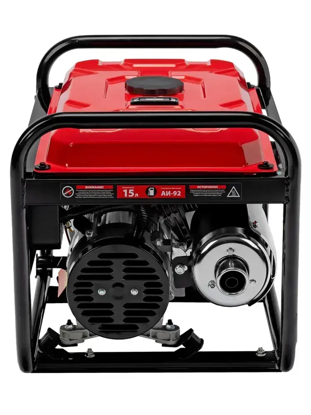 Генератор бензиновый MTX RS-4000E, 3.3 кВт мощность и 208 см3 объем двигателя, 15 л объем топливного бака, электростартер и блок AVR, 2 розетки и датчик уровня масла, 946125