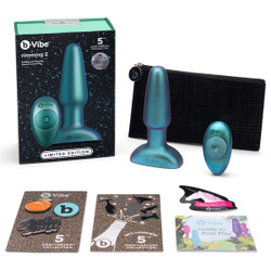 b-Vibe Rimming Plug 2 - Анальная пробка с риммингом Limited Edition