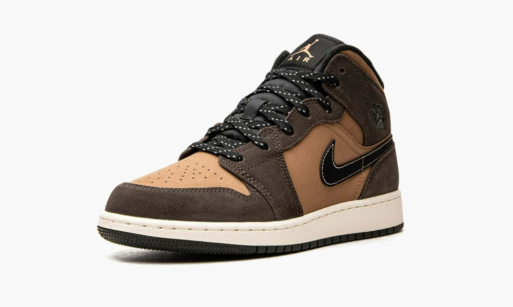 Air Jordan 1 Mid SE GS "Earth Tone"