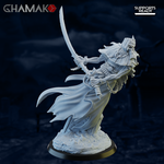 Grand Alliance Death Nighthaunt Bladegheist Revenant Призрачный мечник №4 миниатюра для dnd, днд, pathfinder, фентези, Настольная игра, НРИ, Варгейм, РПГ