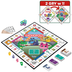 Настольная игра Hasbro G1856 Монополия Джуниор 2в1 для детей G1856 — фото 5