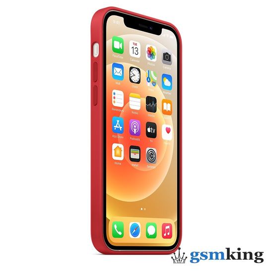 Apple Silicone Case with MagSafe iPhone 12 | 12 Pro Product Red (Красный) MHL63ZM/A