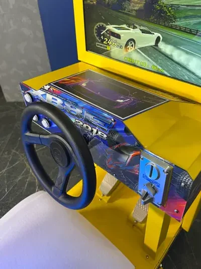 Детский гоночный видео симулятор «Супер драйв»