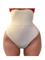 Супер утягивающие трусы стринги с высокой талией