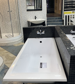 Ванна из литьевого мрамора Эстет Дельта 180x70 белая, ФР-00001661