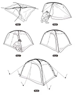 Палатка Naturehike Dune 7.6, 2-местная, коричневая, артикул CNH22ZP028-EYU