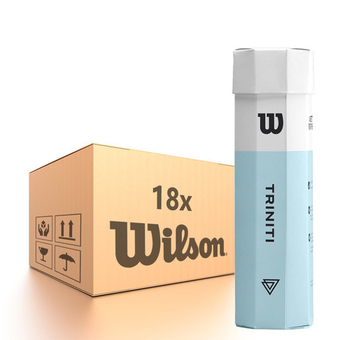 Упаковка теннисных мячей Wilson Triniti - 18 x 4B