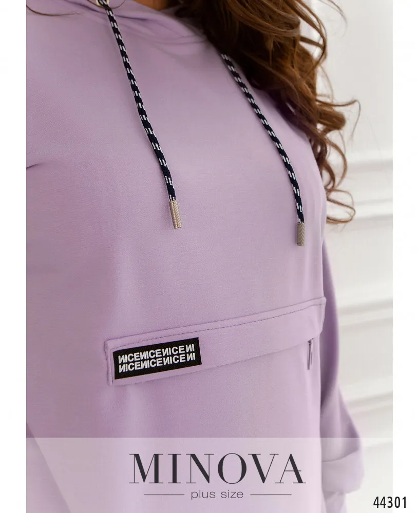 Костюм 17-249-синий-лаванда Minova