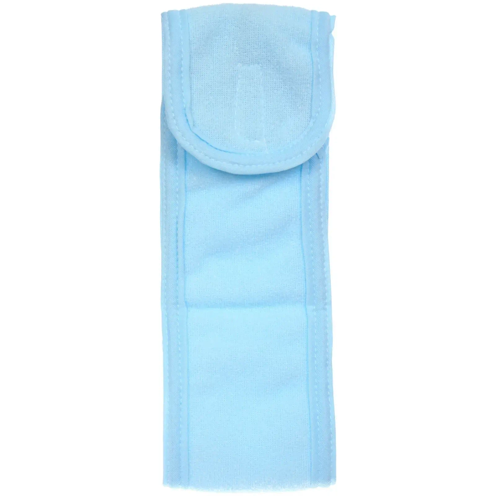 Повязка на голову косметическая «KRASOTA V TEBE», цвет небесный, 8.5*62 см (ZIP пакет)