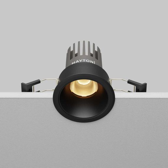 Встраиваемый светильник Maytoni Technical DL123-10W-2.7K-B