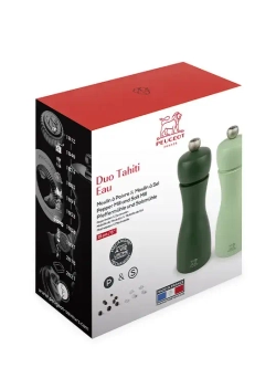 Peugeot Комплект из 2 мельниц Tahiti Water Moss green & Mint green