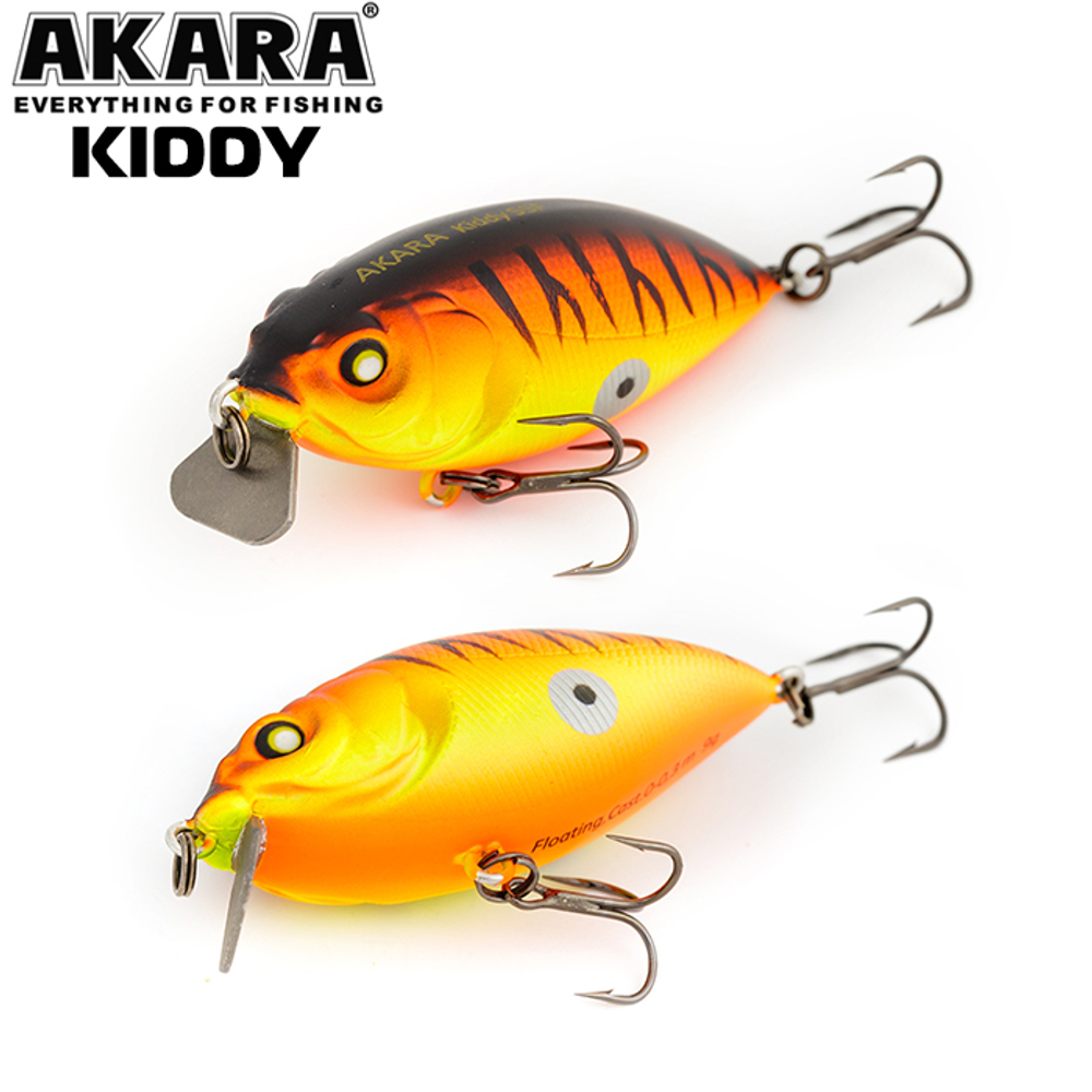 Воблер Akara Kiddy 55F 9 гр. (1/3 oz 2,2 in) A119