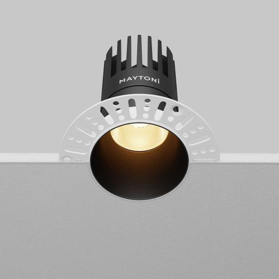 Встраиваемый светильник Maytoni Technical Dip DL122-15W-2.7K-TRS-B