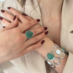 Кольцо Possebon Q.Verde K0916.17 16 S