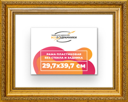 Рама 29,7x39,7 для картин и фотографий