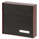 Фотоальбом BRAUBERG на 200 фото 10х15 см, под фактурную кожу, индивидуальный бокс, тёмно-коричневый, 391116-RM