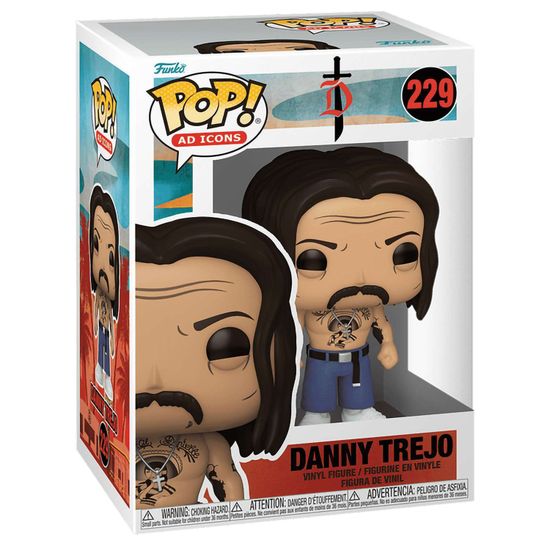 Фигурка Funko POP! Ad Icons Danny Trejo (229) 75360 / Фигурка Фанко ПОП! в виде известного актера, Дэнни Трехо