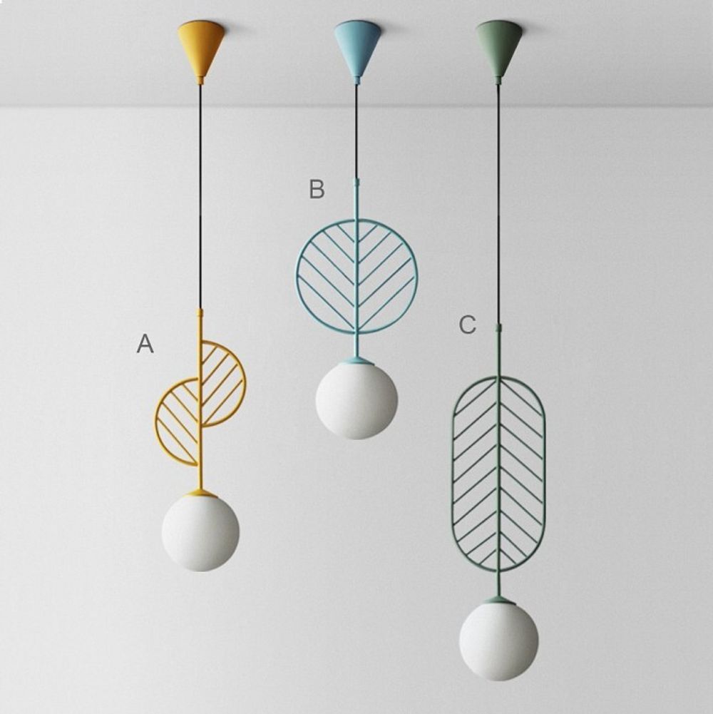 Подвесной светильник Imperiumloft Leaf B LEAF01