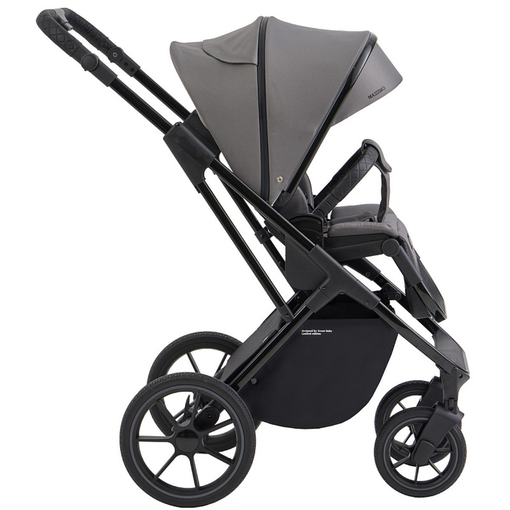 Детская коляска Sweet Baby Massimo SBL 3 в 1 Grey
