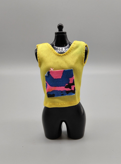 Одежда для куклы Барби винтаж майка 0555