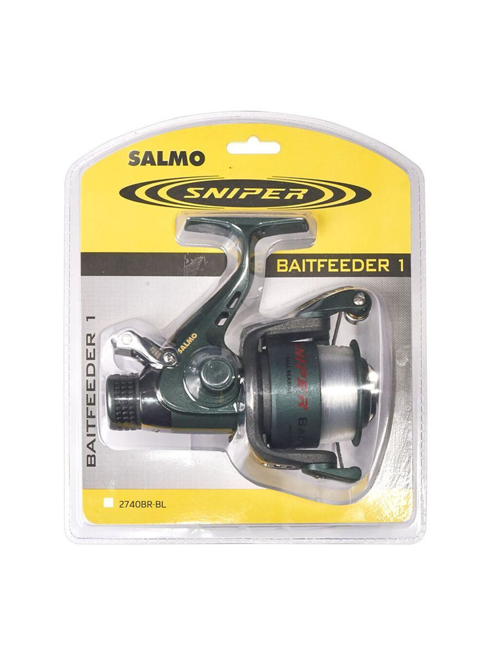 Катушка безынерционная Salmo Sniper BAITFEEDER 1 40BR блистер