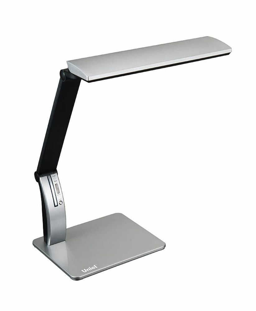 TLD-503 Silver/Светильник настольный LED/546Lm/5000K/USB порт/С димером/Цвет-серебристый