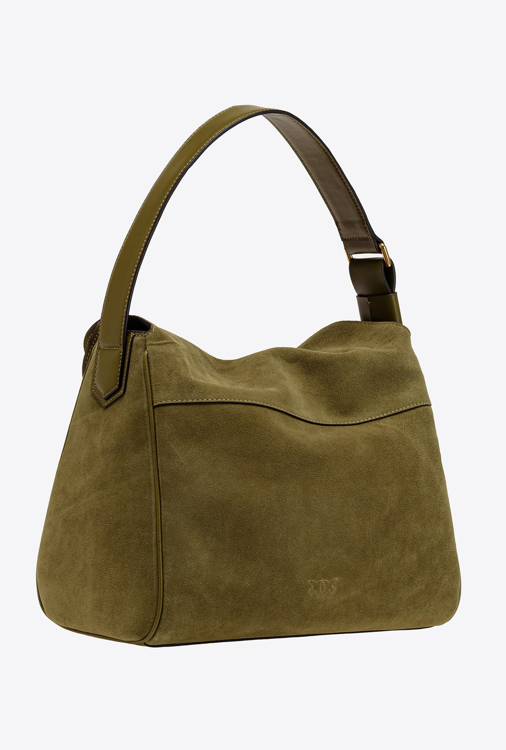 BIG LEAF BAG HOBO IN TUMBLED LEATHER