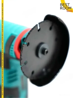 Диск отрезной пильный 75мм универсальный для мини УШМ/ Круг отрезной 8 зуб.