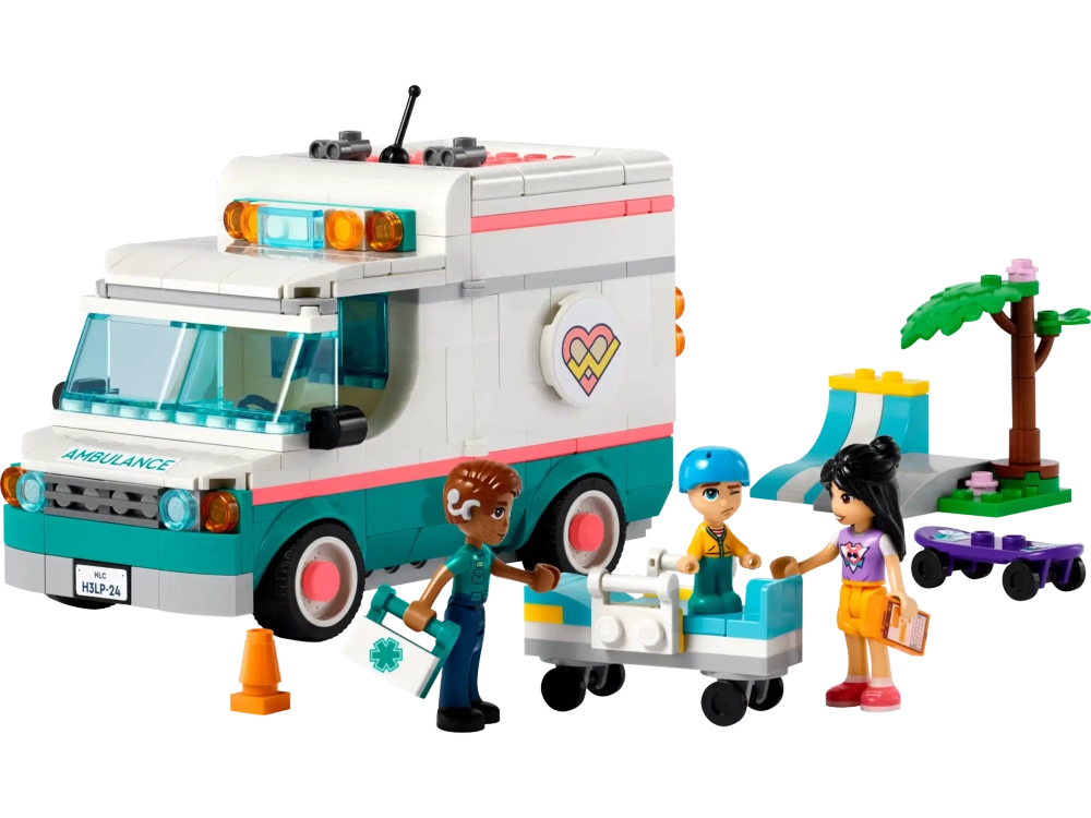 Конструктор LEGO Friends 42613 Скорая помощь больницы Хартлейк-Сити