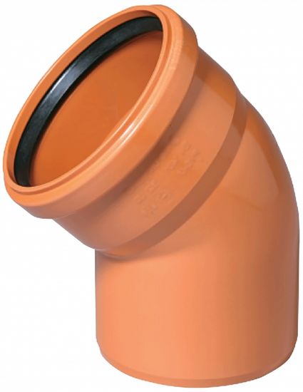 Отвод Ostendorf KGB 160 мм 45° канализационный арт. 222220