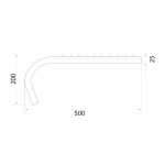 Вешалка 10 крюч, джокер, мет-л, Trodos, R-37, 313042