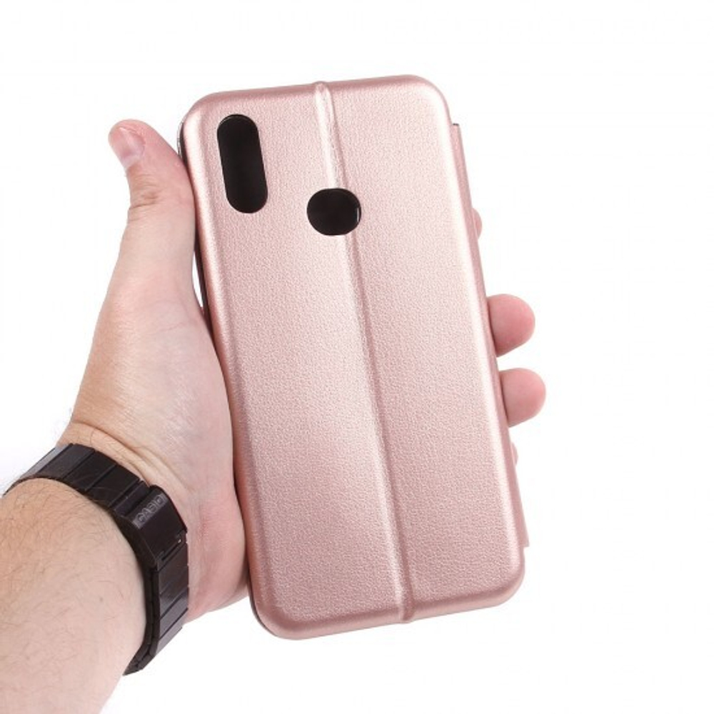 Чехол-книжка для Samsung Galaxy A10s, 009805 Золотой