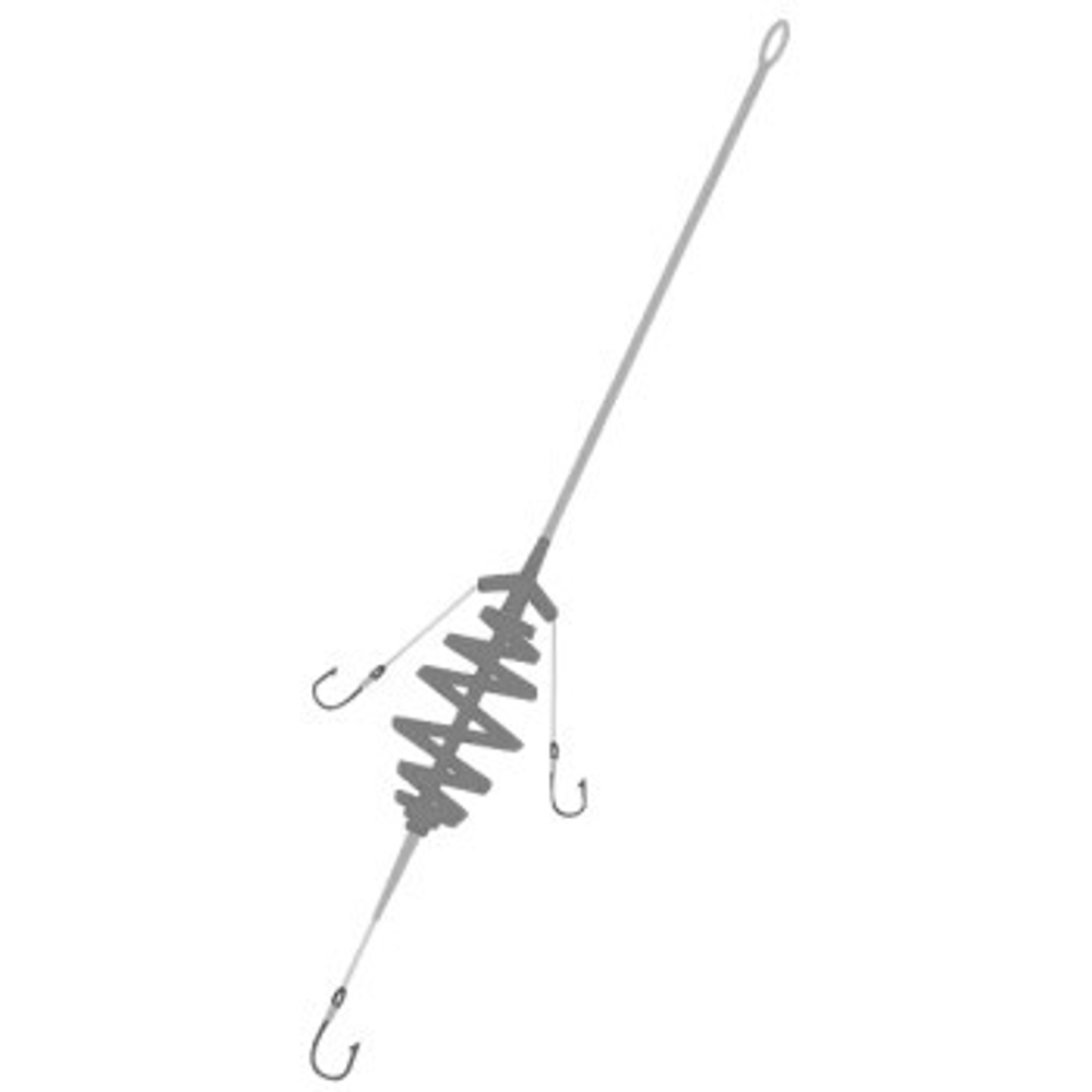 Оснастка Карповая Orange №07 Spring Leadcore 30г Кр.№6 на Лидкоре MF730