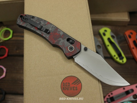 GT KNIVES Т042 - на клинке ламинат VG10/420HC, рукоять мраморный карбон