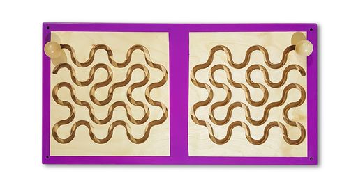 Межполушарная доска №12 цветная