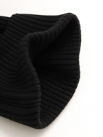 Шапка тыковка, черная