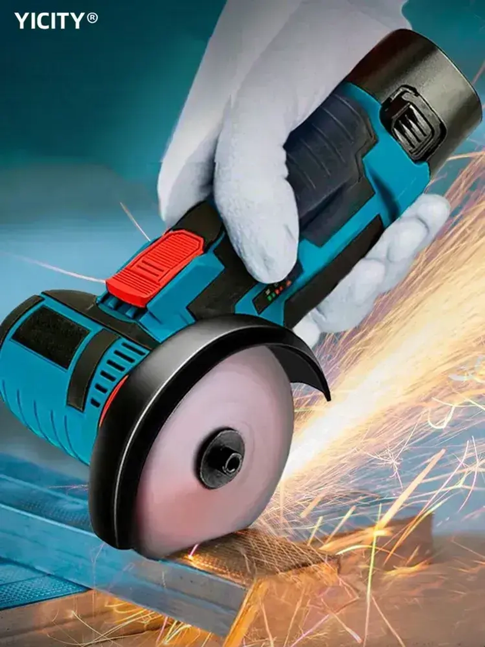 Круги набор для УШМ 75 x 10 мм, Диск шлифовальный, Круг отрезной ,12 шт / по металлу, дереву, пластику, камню/ пильный