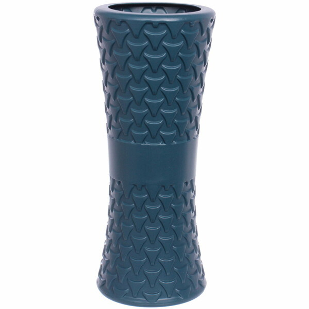 Ваза из пластика «Marlen-Эвелин» 1,4л 22,5*9см цвет синий