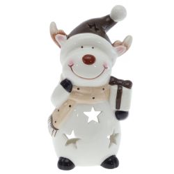 GAEM Подсвечник "Олень", L10 W8,5 H19 см