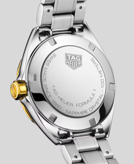 Tag Heuer WBJ1421.BB0648 женские часы FORMULA 1 с бриллиантами задняя крышка
