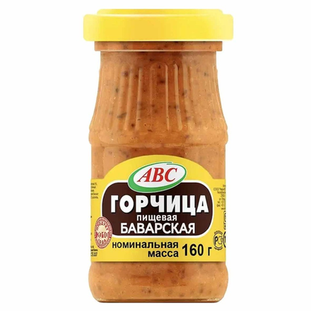Горчица АВС Баварская 160 гр
